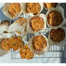 Havuçlu Cevizli Muffin - 1